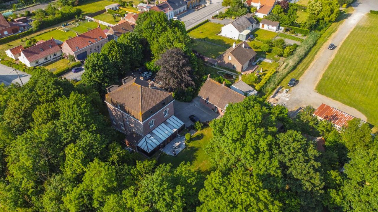 Chambre Au Chateau De St-Pierre-Brouck 圣皮埃尔布鲁克 外观 照片